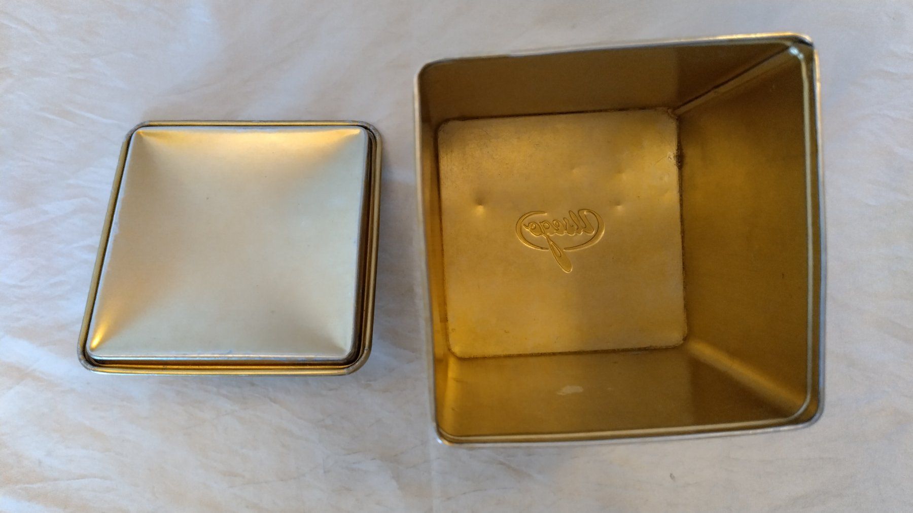 Barattoli: Usego Aluminiumdose / 40er oder 50er Jahre ab Fr. 12.- – Usato da Bellach venduto da JingleJerry 3