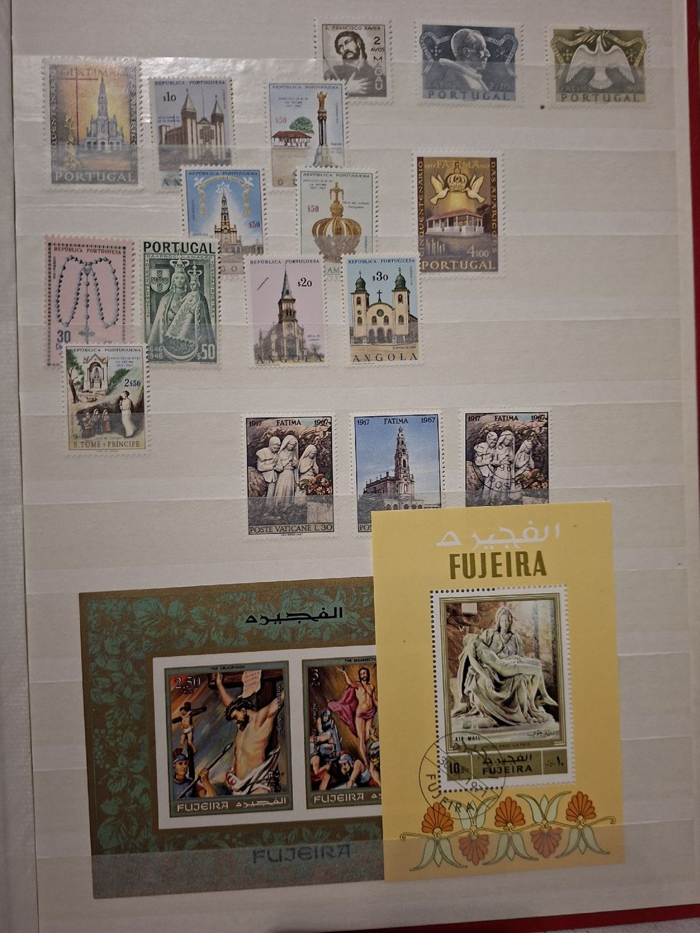 Alle Briefmarken: Grosse Motive Sammlung Glauben / Saage / Kirchlich – Gebraucht aus Balgach von SIMEON27 4