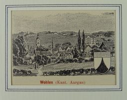 WOHLEN, ZINKÄTZUNG 1896