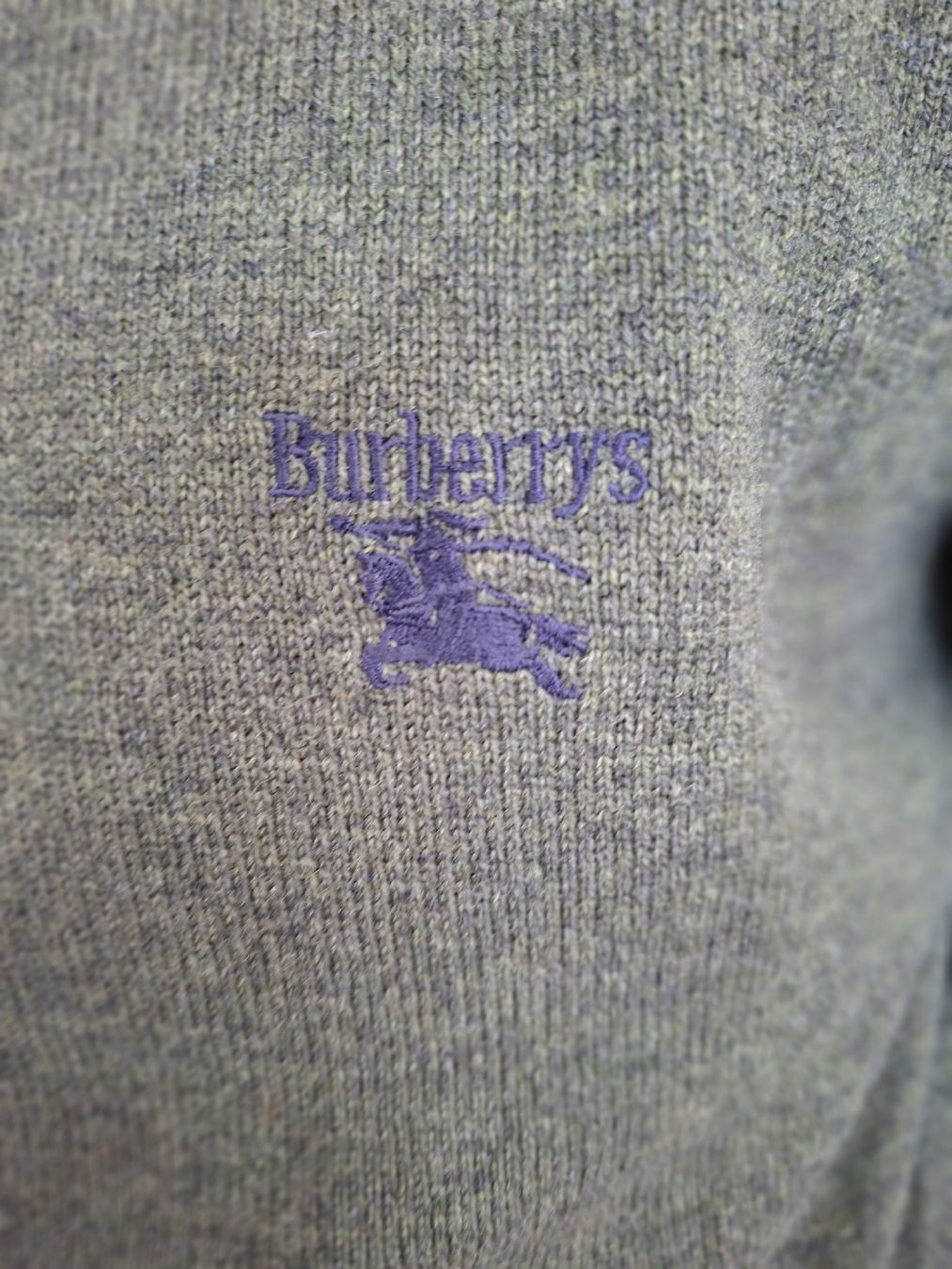 Burberry Maglioni & Felpe: Pull Burberrys Homme Laine Verte, – Usato da Renens VD venduto da ser_j2fn 1