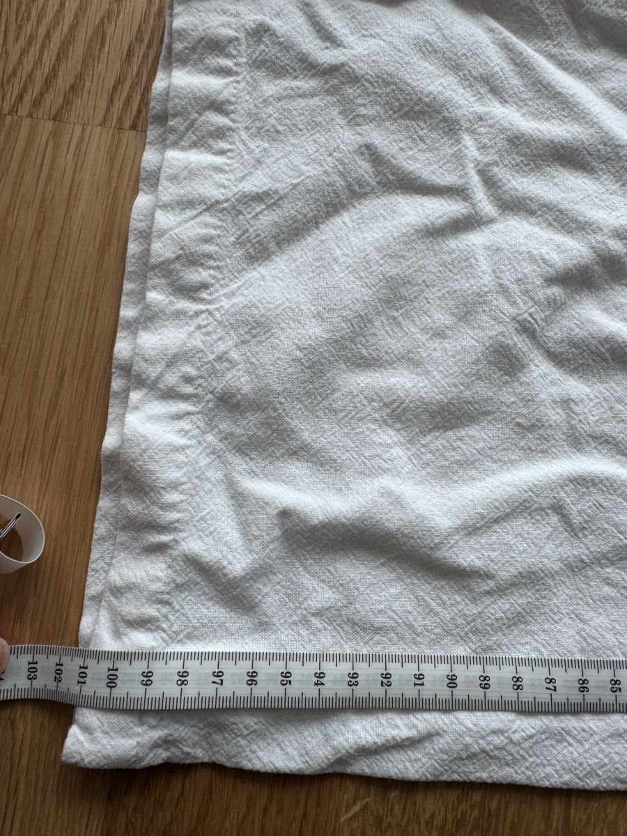 Stradivarius Pantaloni: Leinenhose Weiss, Gr. M – Usato da Aesch BL venduto da lau_8gnw 6