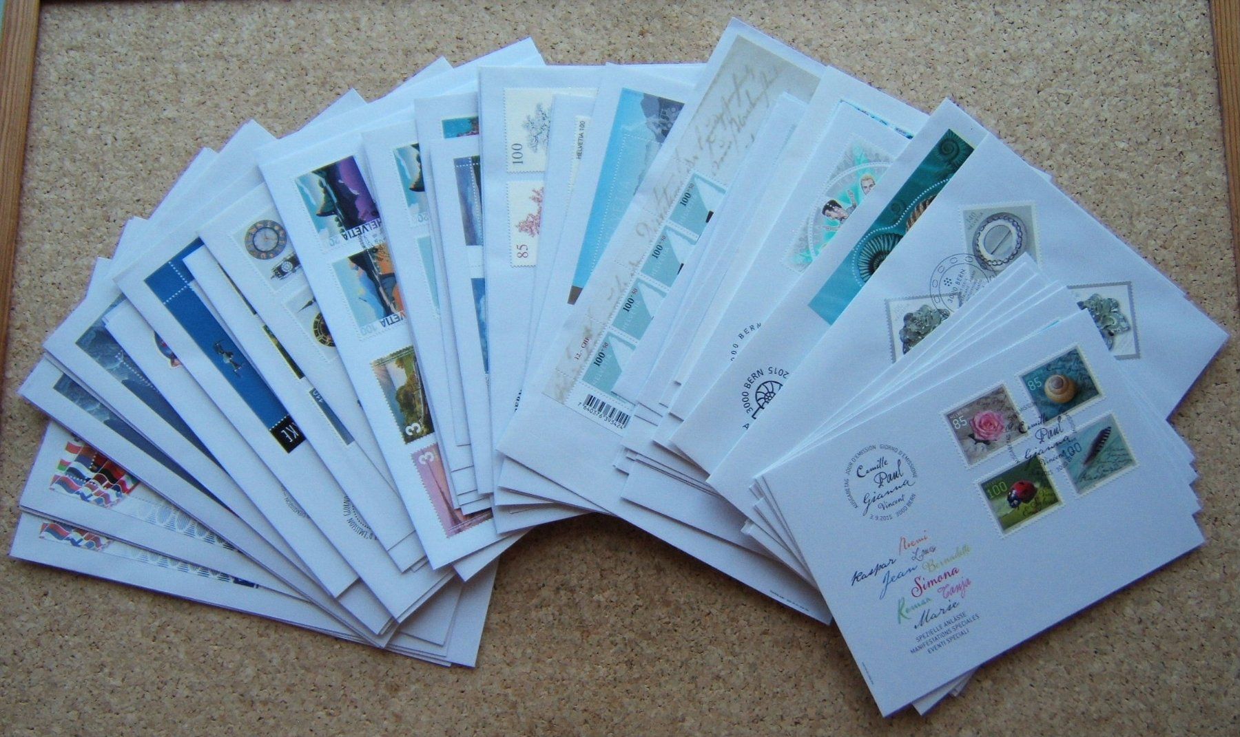 Tous les timbres: GROSSES LOT SCHWEIZ FDC 2002 - 2022 – D'occasion à Brunnen par Nonne04 1