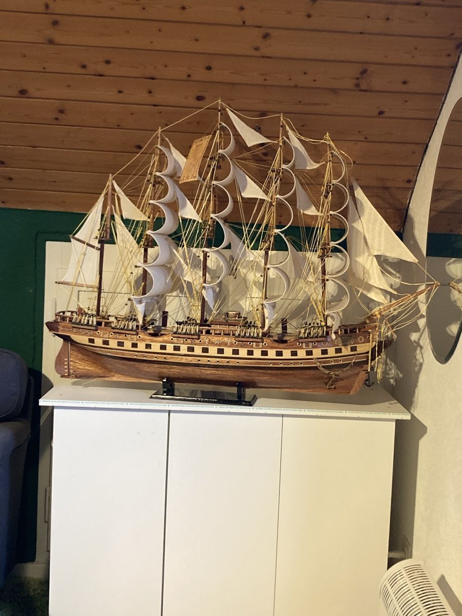 Modellbausätze & Standmodelle: Modellschiff – Neu (gemäss Beschreibung) aus cham von andel22