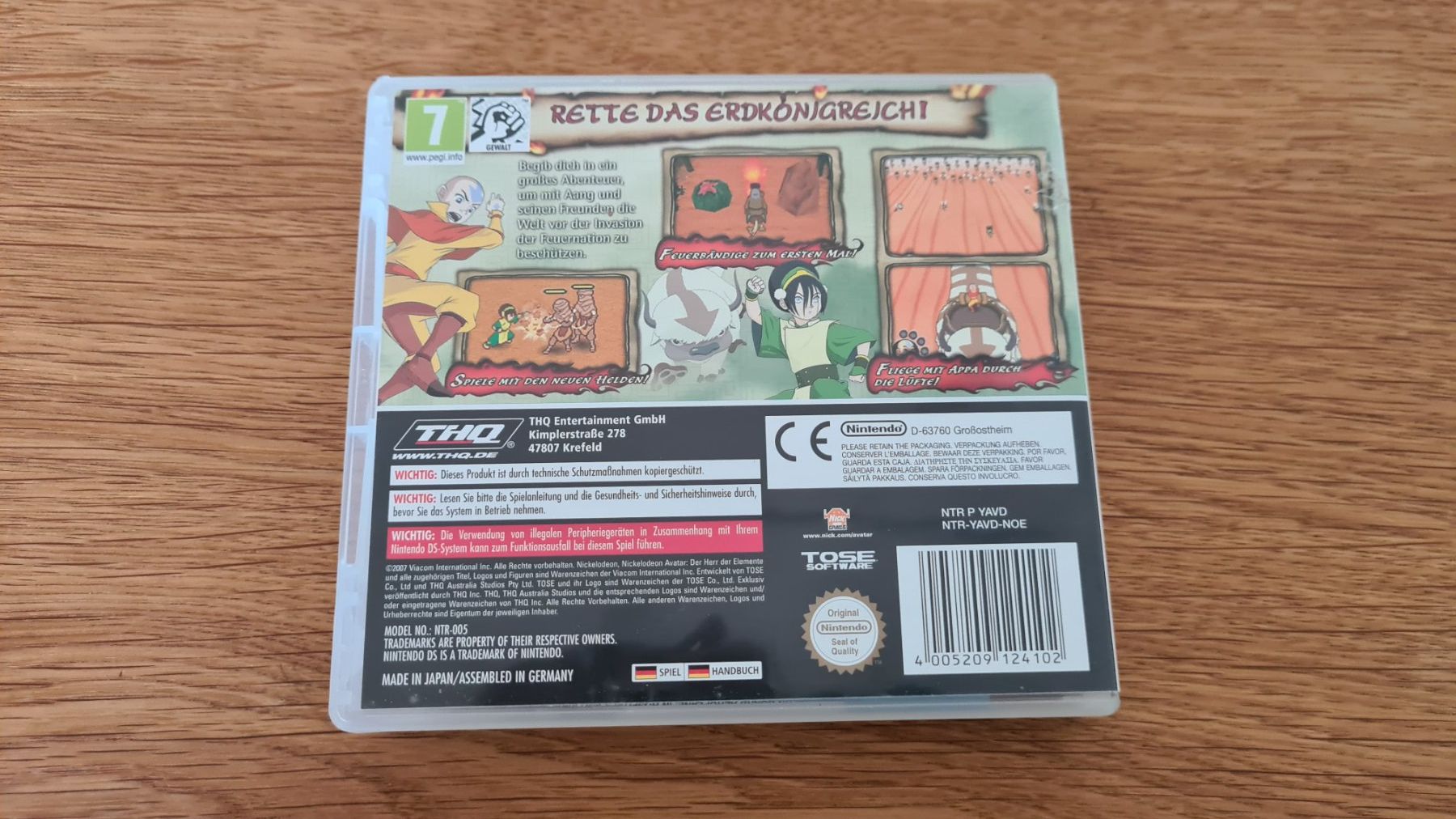 Nintendo Giochi: Avatar: Die Erde brennt - Nintendo DS Game – Usato da Winterthur venduto da stufaphi 2