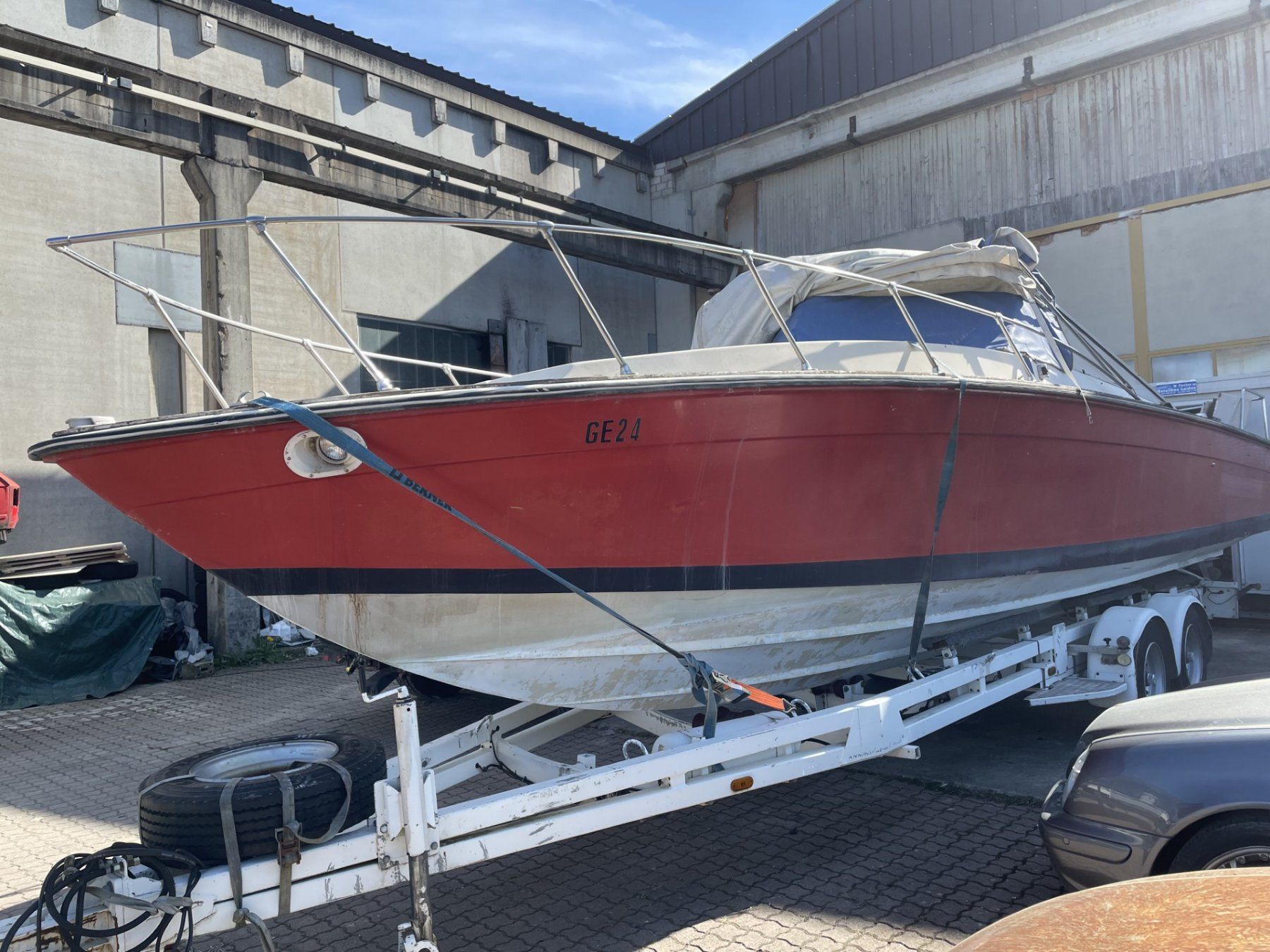 Bateaux: CARY 32 TOP SCHNELLBOOT – D'occasion à Avenches par BOOTTRANSPORTE 3