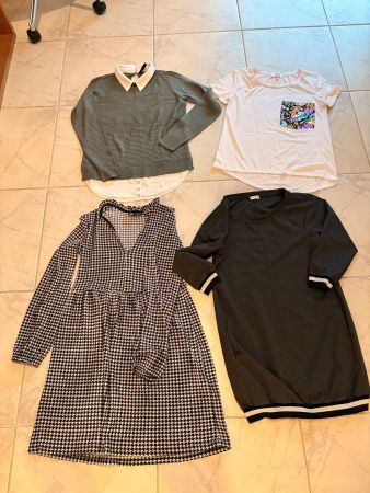 Damenkleider & Pullover, T-Shirt Gr. XS/S - 4 Teile ab CHF 1
