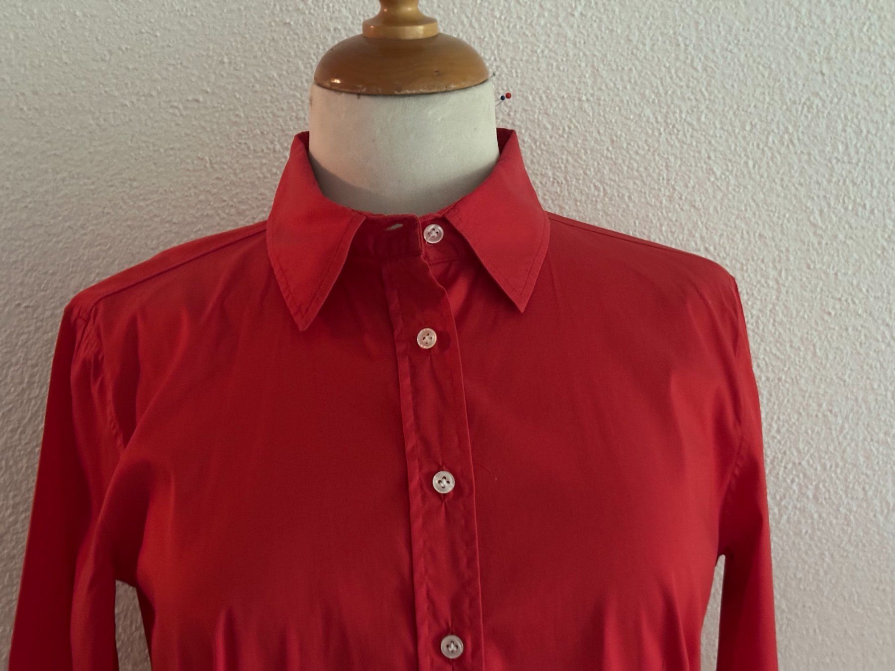Blusen: Bluse klassisch SIMON PARIS - koralle - Gr. 40 - TOP – Gebraucht aus Dübendorf von san_tt6m