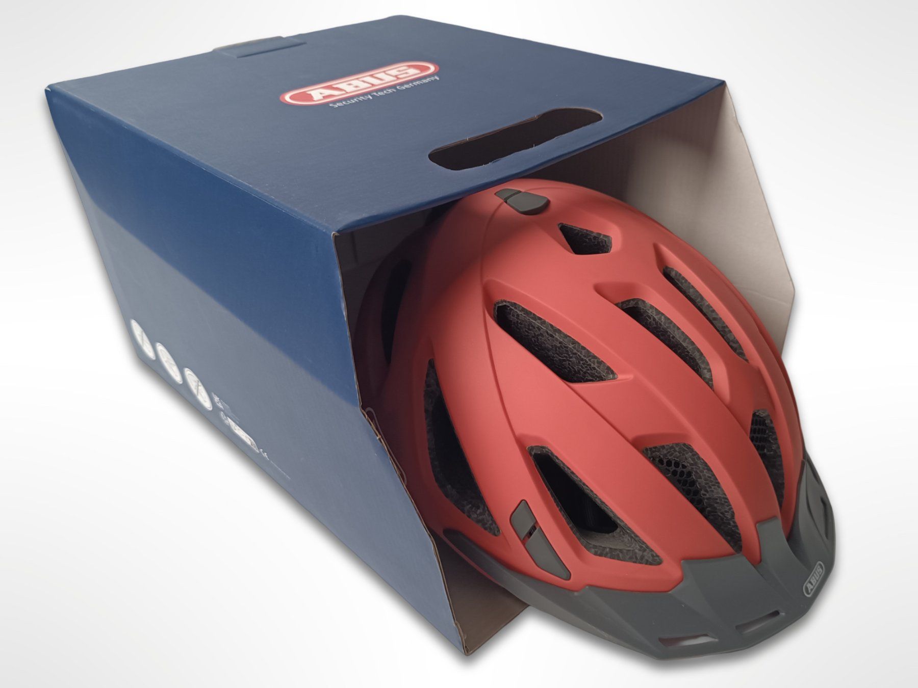 Abus Caschi: ABUS Urban Velohelm Coral  Gr. M – Nuovo (secondo la descrizione) da Suhr venduto da Restwert_Suhr