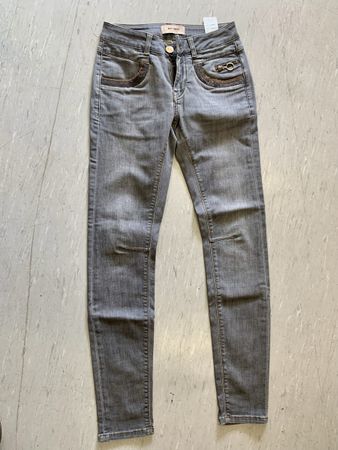 MOS Mosh grau skinny jeans 24