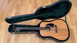 Gitarre Martin DRS2 neuwertig mit Tonabnehmer+Koffer