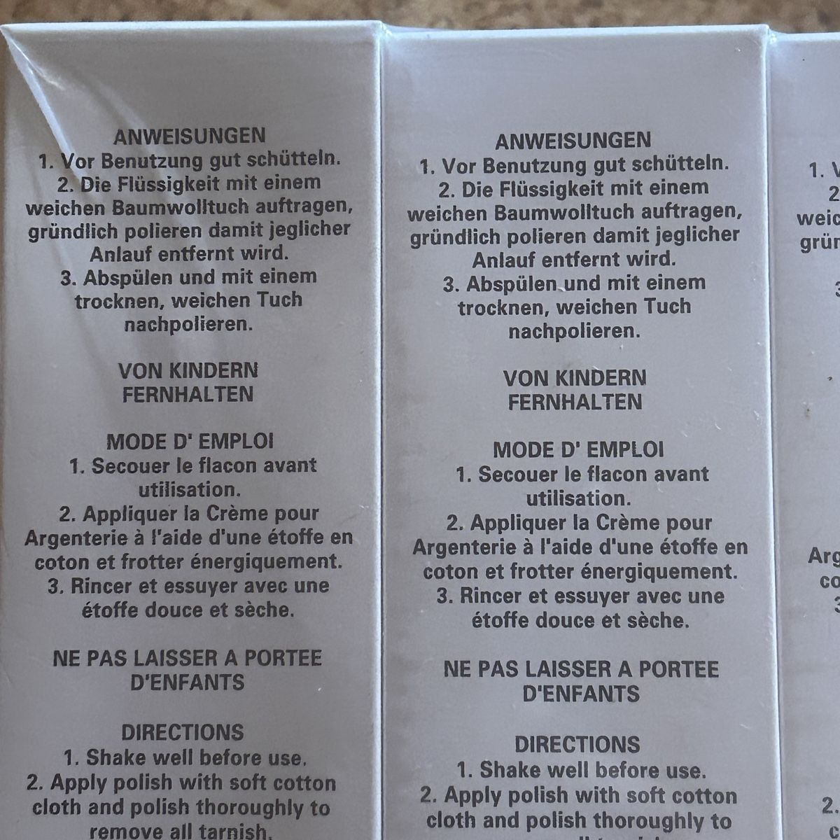 Produits de nettoyage & entretien: 6stk Silberputzmittel Jezler – Neuf avec emballage d'origine à Laufen par belleskulptur 2