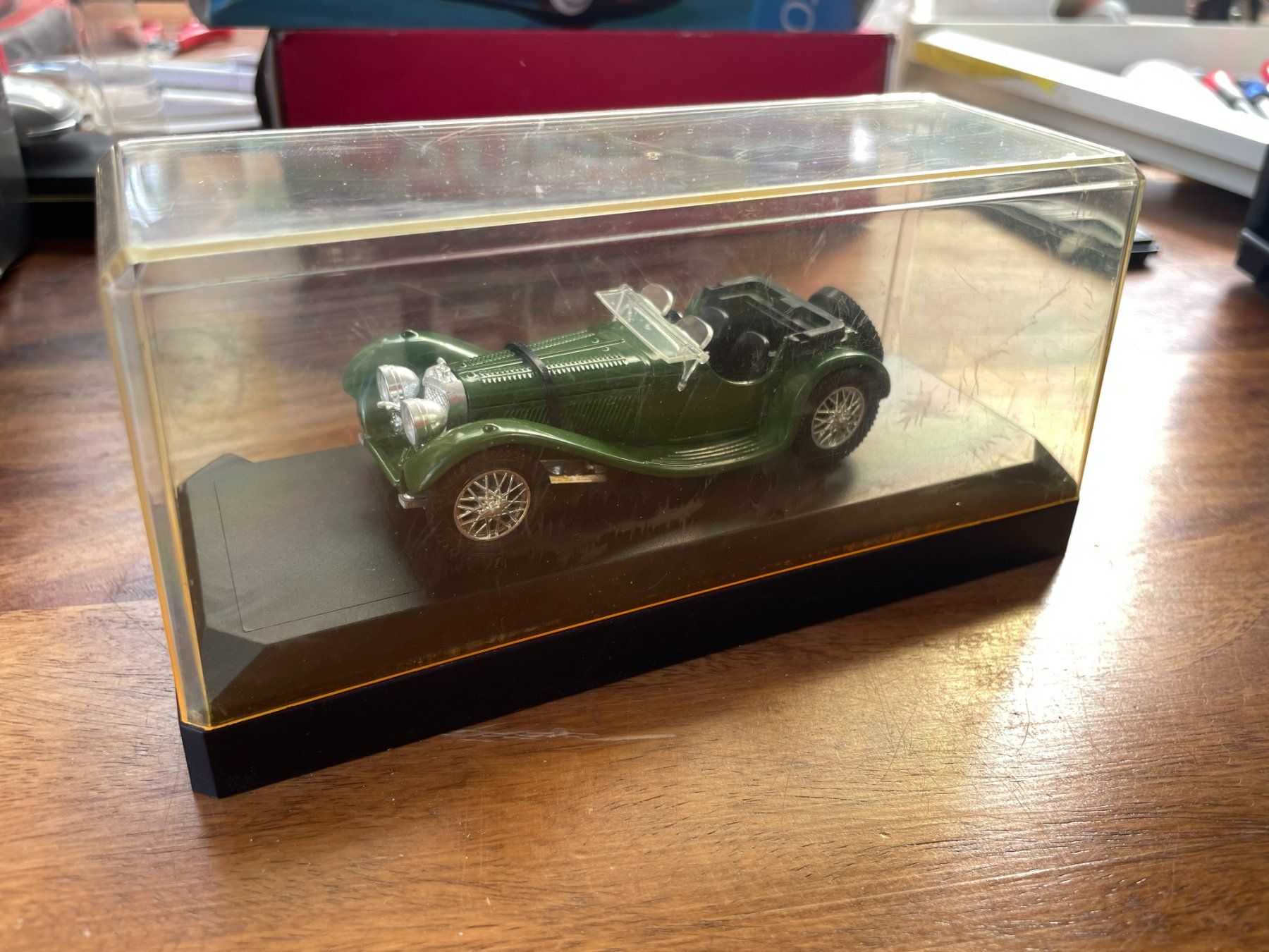 Jaguar Modellini d'auto: Jaguar SS 100       Solido 1:43 – Nuovo (secondo la descrizione) da Wohlen AG venduto da Erelpowerline