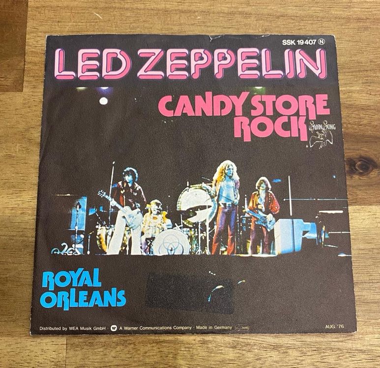 LED ZEPPELIN Candy Store Rock EX/EX !!! Acheter sur Ricardo