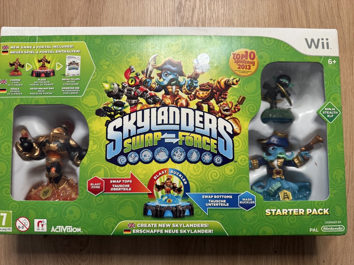 Nintendo Giochi: Skylanders Swap Force Starter Pack Wii originalverpackt – Nuovo (secondo la descrizione) da Biberist venduto da etesummer