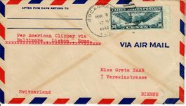Brief, Flugpost USA