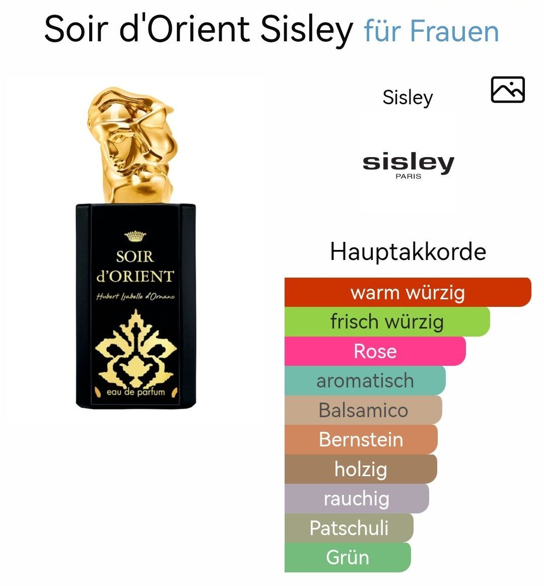 Sisley Profumi & Eau de Toilette: Sisley Soir d'orient 30ml Parfum EdP – Nuovo (secondo la descrizione) da Bösingen venduto da Freejack69 1