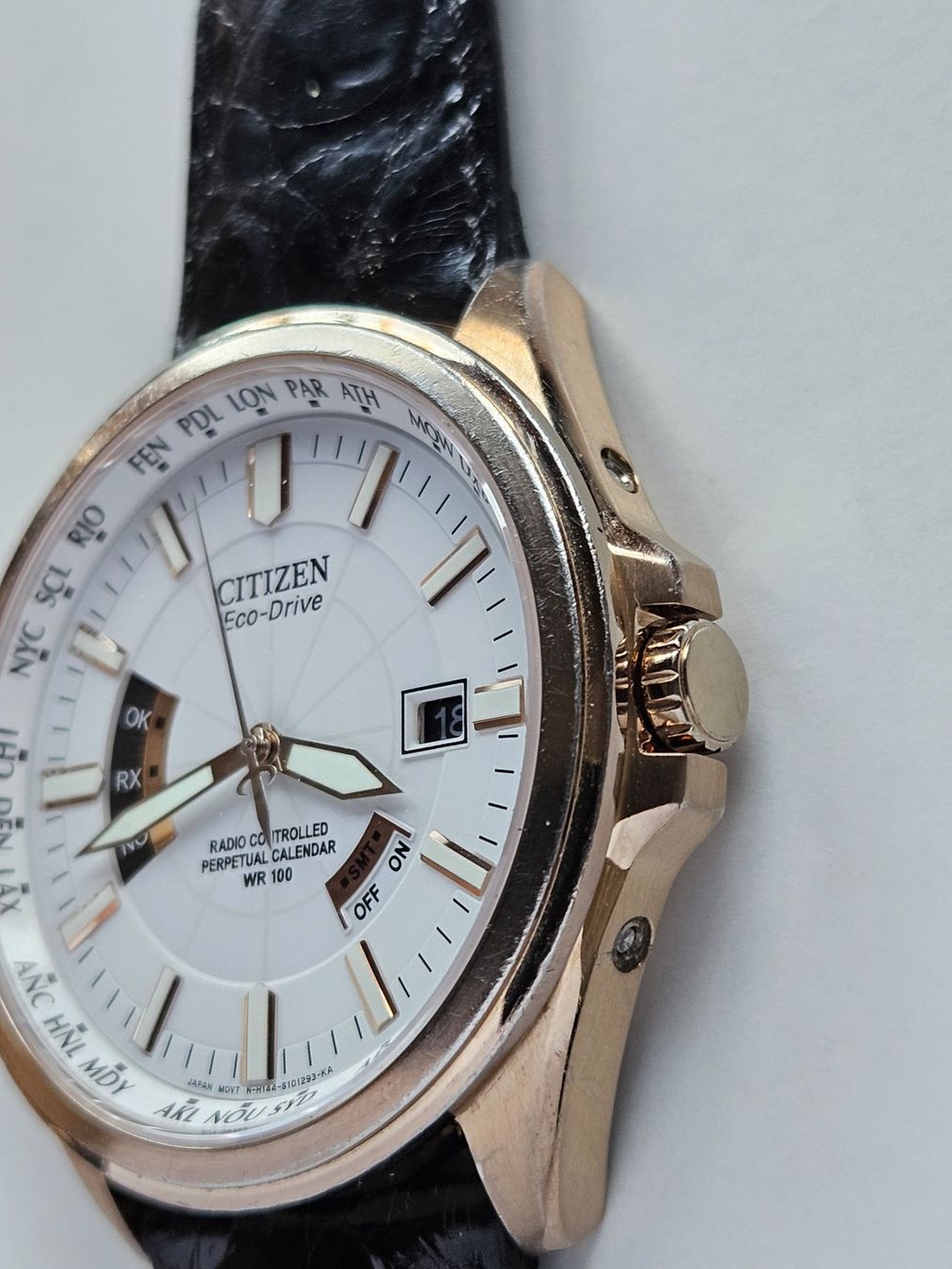 Citizen Orologi: 7 Citizen Eco-Drive Worldtimer Perpetual Calendar – Usato da Berikon venduto da mmm21 2