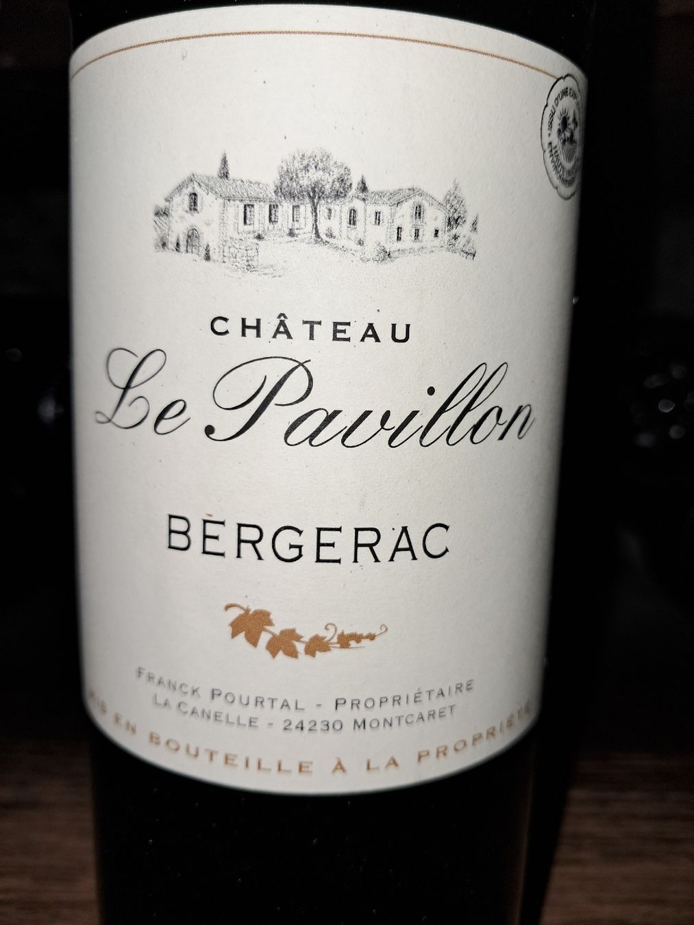 Wein: Chateau le pavillon Bergerac rouge 2024 – Neu und originalverpackt aus Le locle von juliensaran