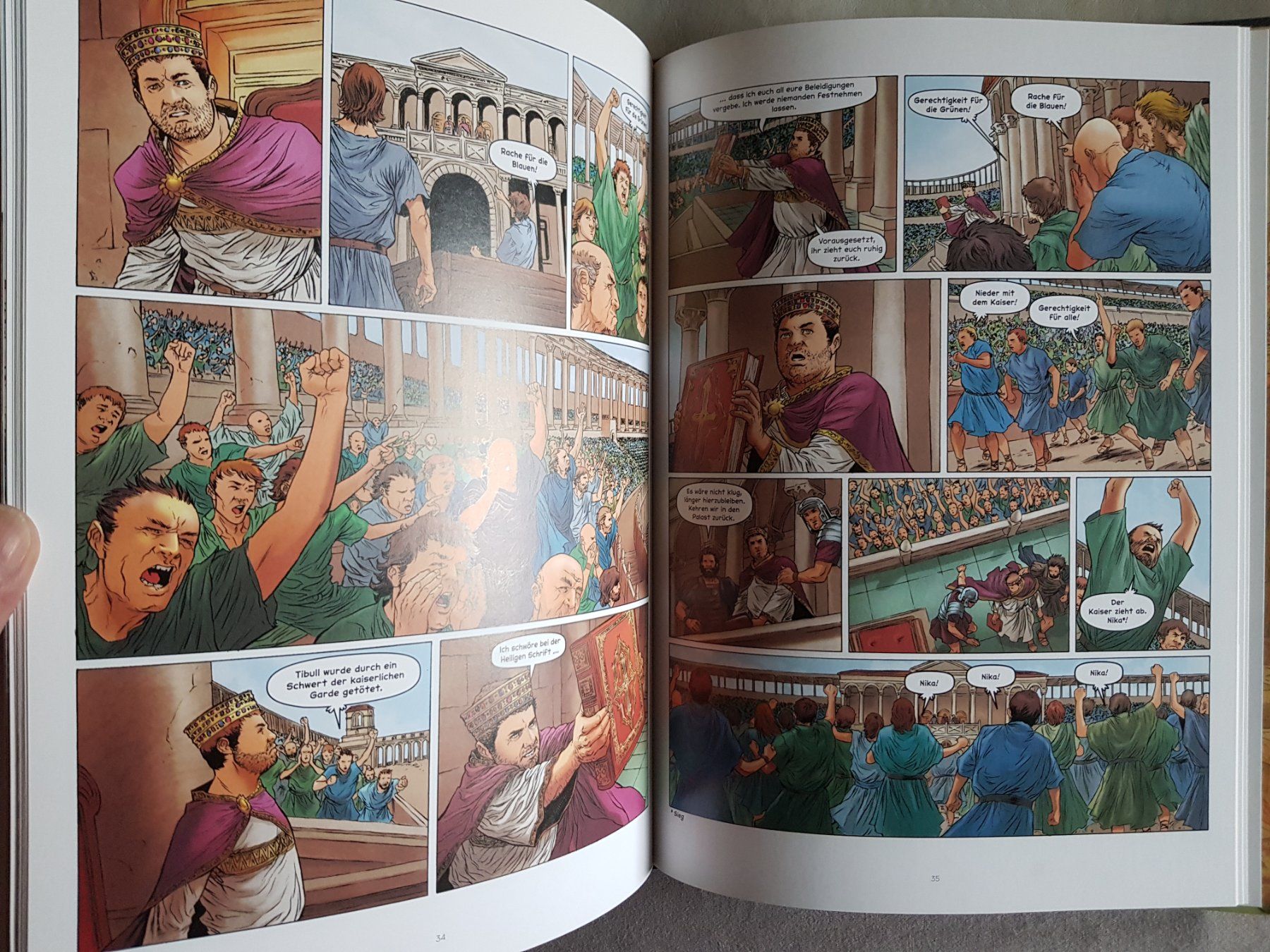 Fumetti: Comic: Maxentius Buch 1 - Der Nika Aufstand 2016 – Usato da Walterswil BE venduto da Lonitti 6