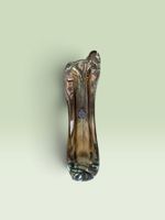 Glasvase Murano Stil  Grösse 23x6.5cm guter Zustand