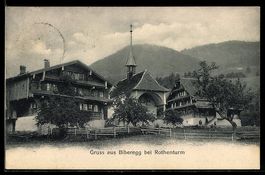AK Rothenthurm /SZ, Biberegg mit Kapelle