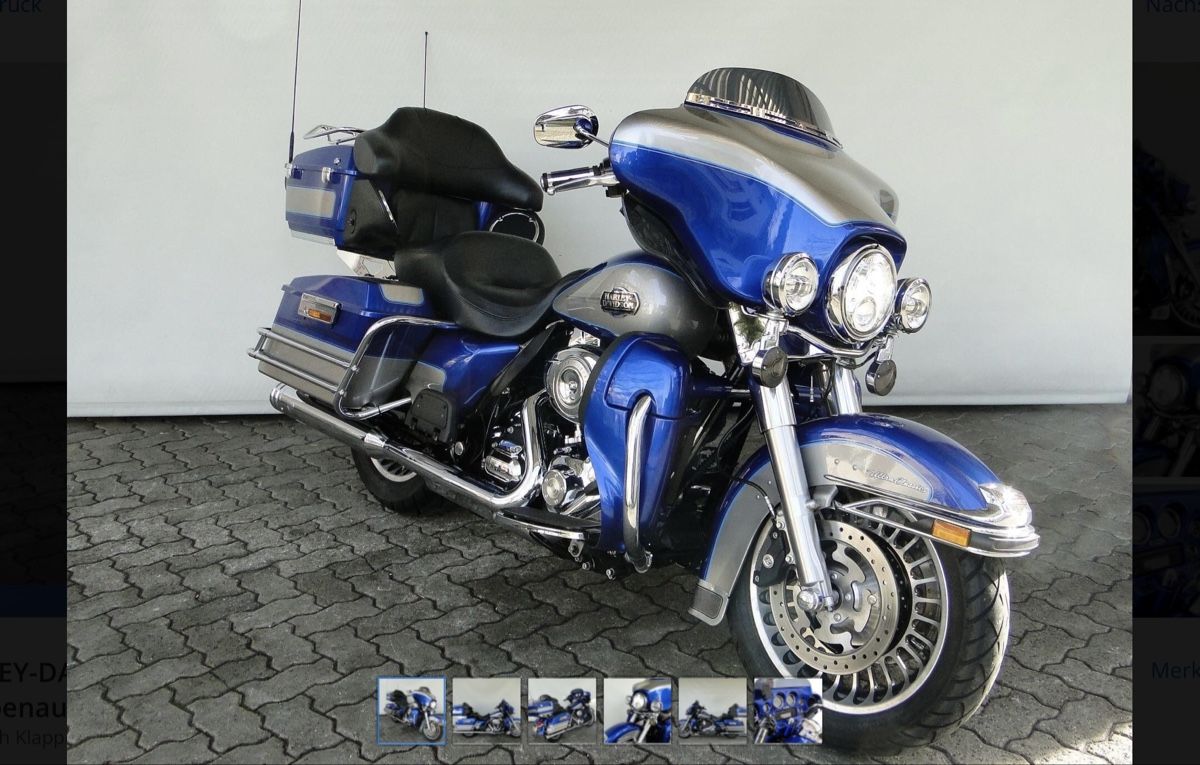 Touring: Harley Davidson FLHTCU – Usato da Riehen venduto da Hjw1