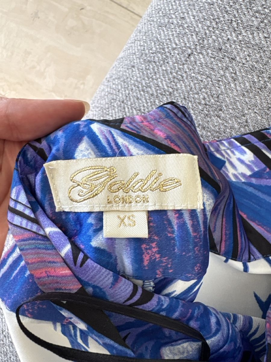 Gonne: Maxi skirt blue patterned XS – Usato da Zürich venduto da Asybb 3
