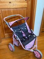 Zwillings-Puppenwagen