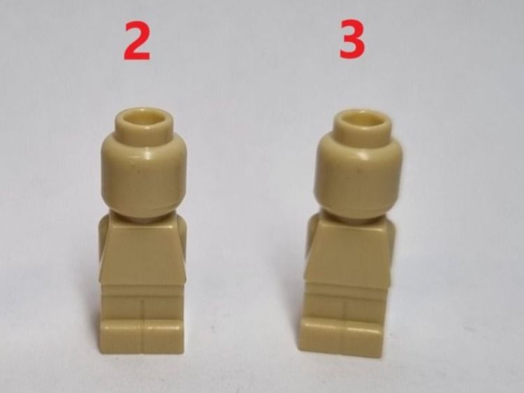 Lego Kit di costruzioni: LEGO 85863 Tan Body Microfigure Plain Complete / Mikrofigur – Usato da Basadingen venduto da NekoBricks