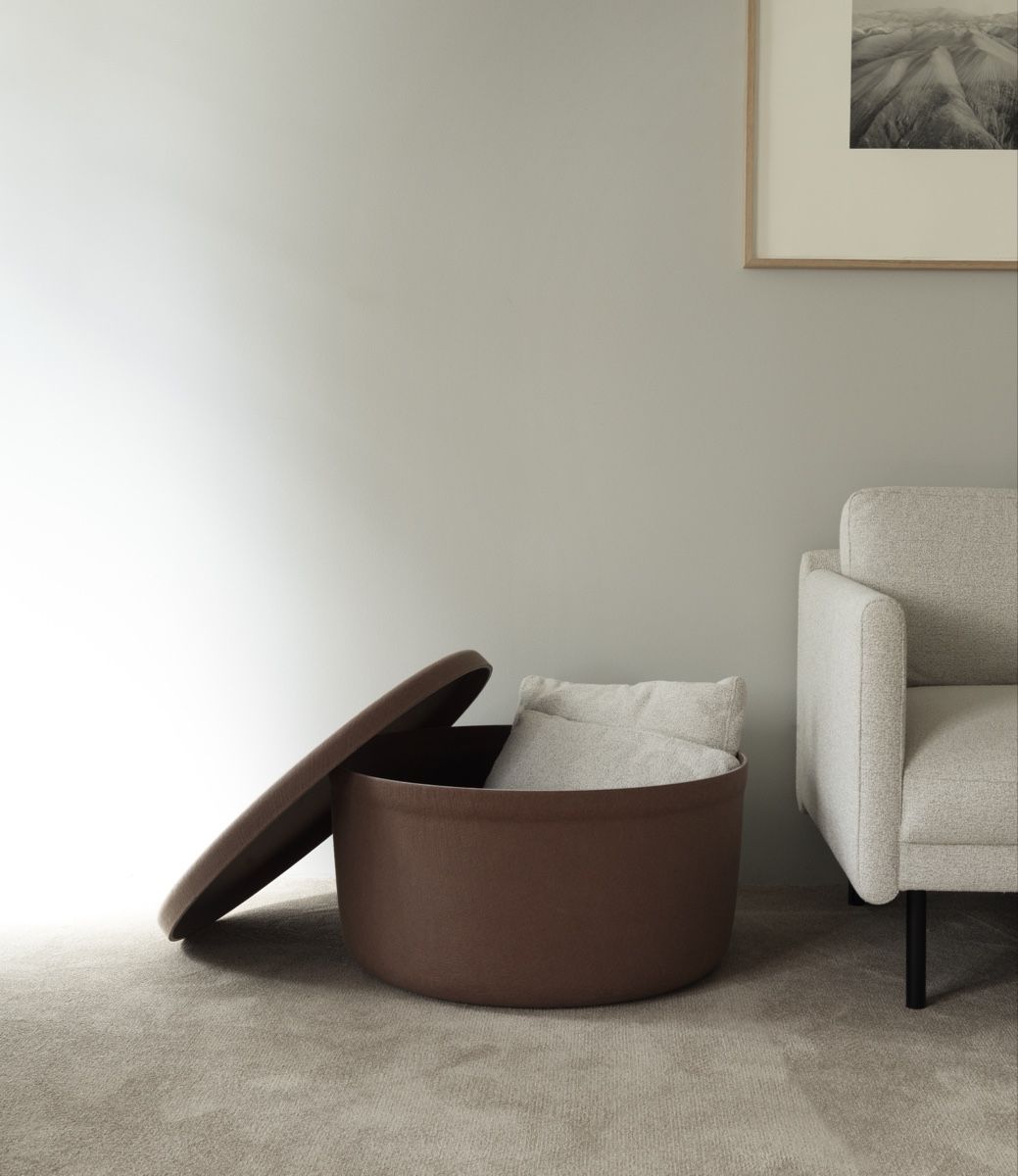 Normann Copenhagen Sgabelli: Hocker Hide von normann Copenhagen – Nuovo e nell'imballaggio originale da Interlaken venduto da solange02
