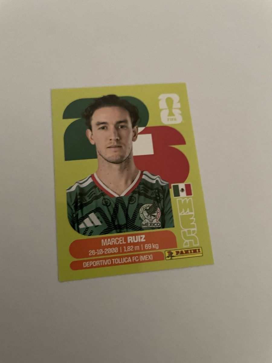 Panini Sammelbilder & Trading cards: FIFA WM 2026 Marcel Ruiz MEX 12 – Neu (gemäss Beschreibung) aus Winterthur von Cobraforce
