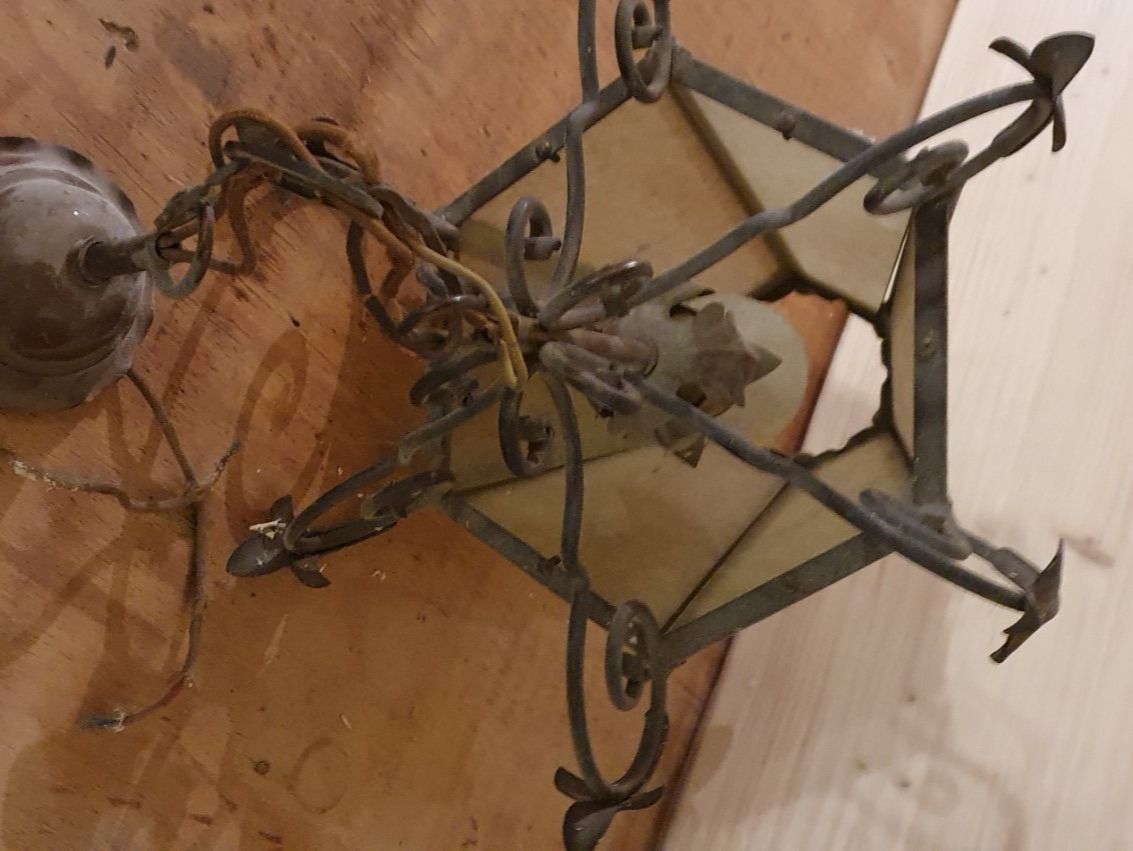Lampade: Sehr Alte 6 Eck Hänge Lampe – Usato da Läufelfingen venduto da jac_vp95 2
