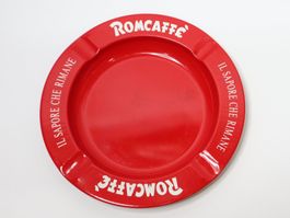 Vintage Romcaffè Aschenbecher Il Sapore Che Rimane NOS