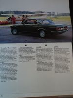 Prospekt Mercedes-Benz 1981 T-Reihe 280 Coupé SEC SL S 200