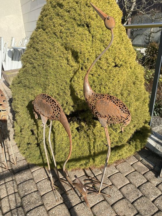 vogel rost figur garten Kaufen auf Ricardo