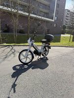 Tomos Quadro mit Helm und Box inkl. VB