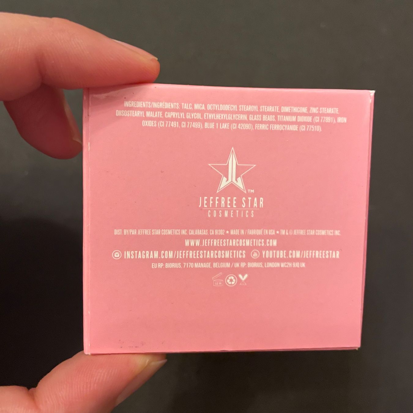Make-up: NEU: Jeffree Star Eyeshadow in Casper MTN. – Nuovo e nell'imballaggio originale da Bellach venduto da Dreamer2501 1