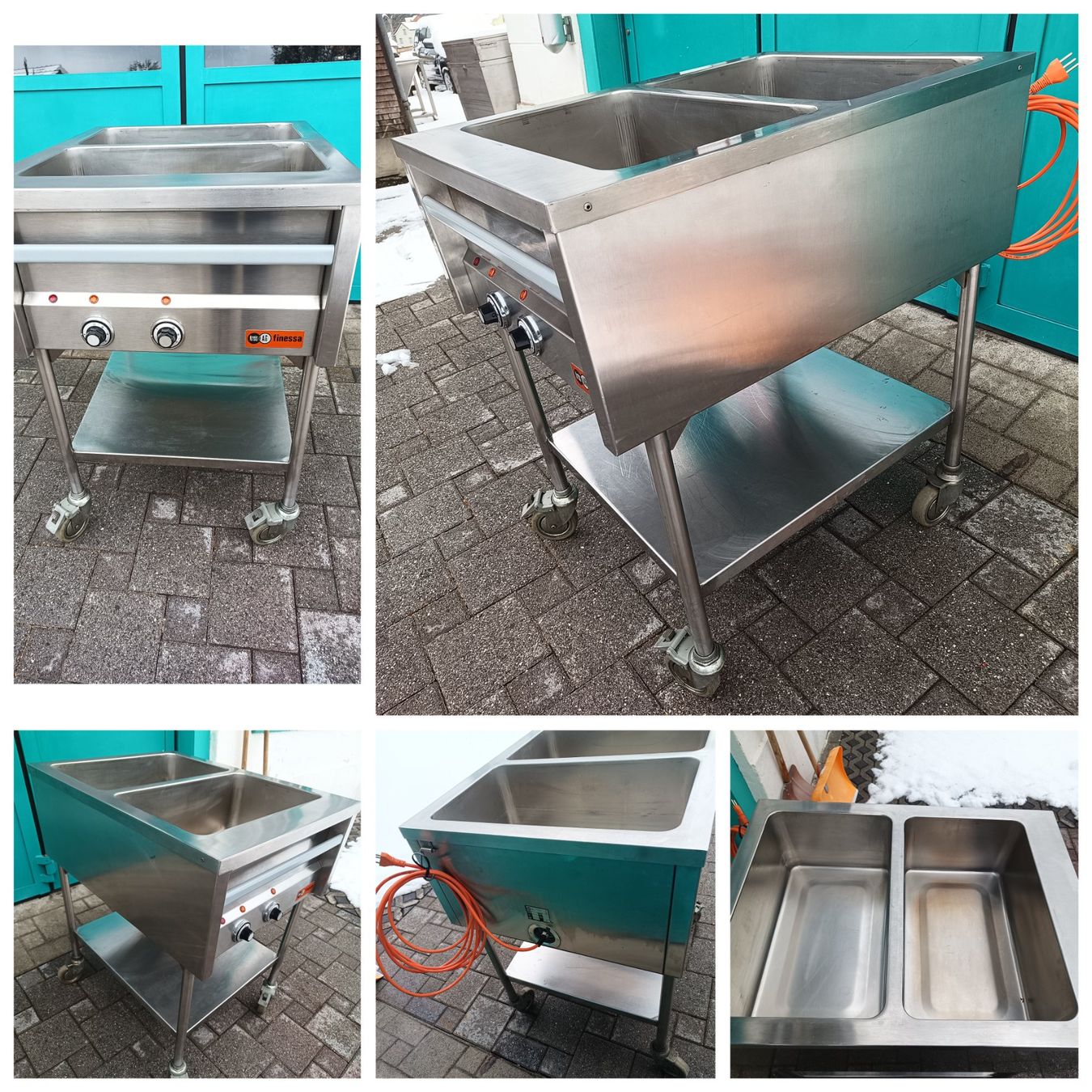 Elettrodomestici da cucina: Gastro Bain Marie Wagen – Usato da Oberegg venduto da A-Z.Handel.Loehrer 3