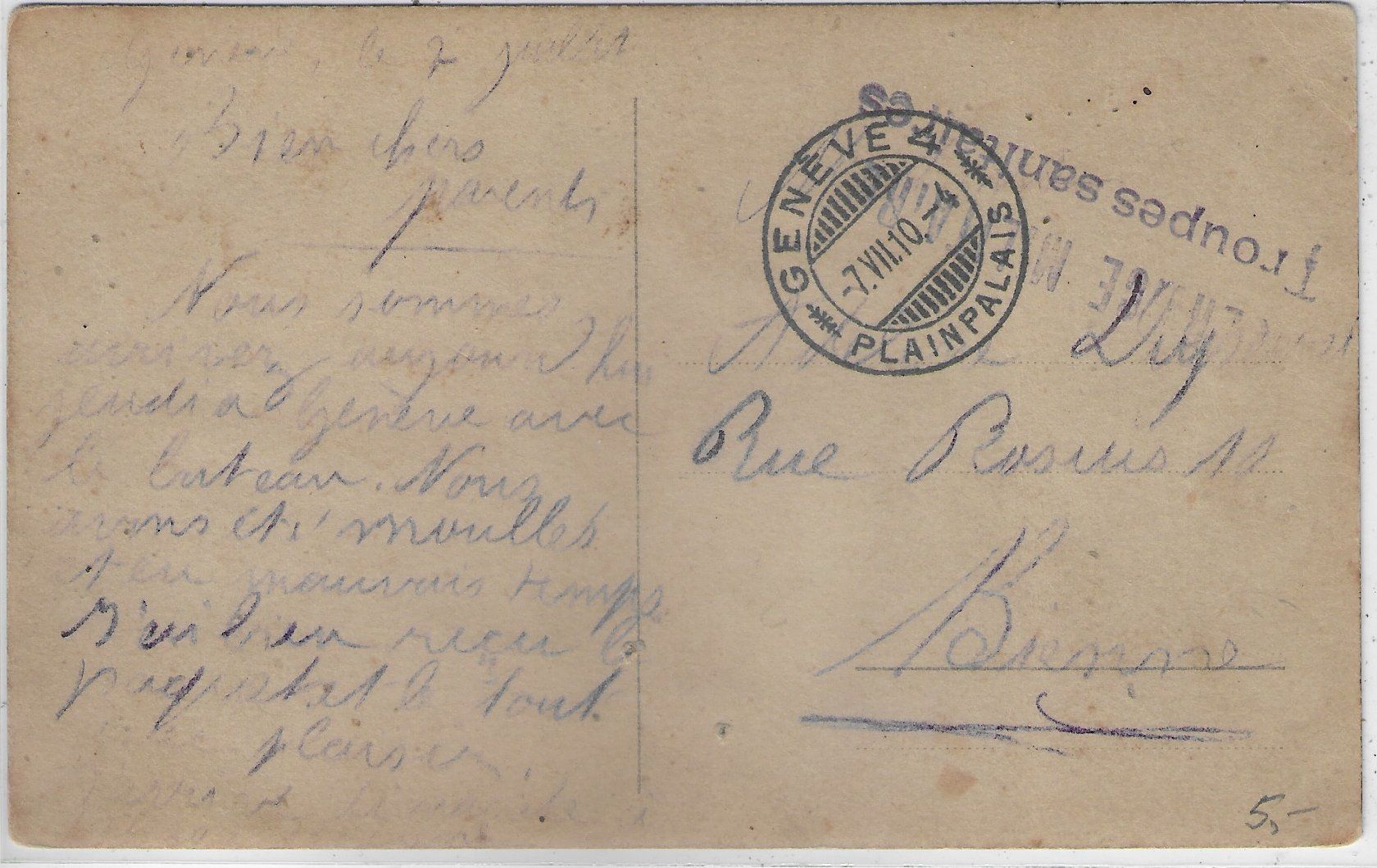 Cartoline postali: Armee Suisse - Troupes Sanitarires – Difettoso da Ettingen venduto da Kartenplanet 1