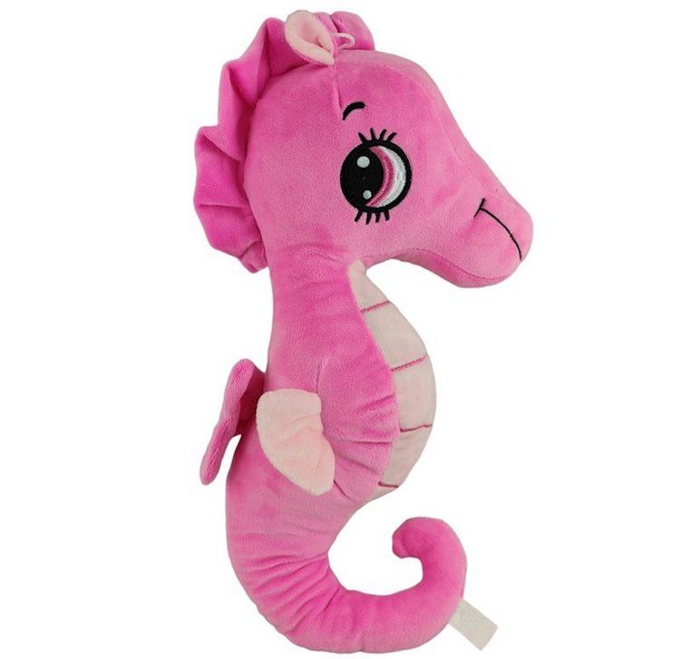 Giocattoli: Plüsch Seepferd 48 cm pink – Nuovo e nell'imballaggio originale da Oensingen venduto da Liquidations-Shop
