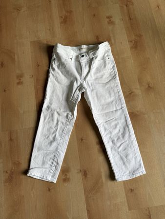 White Levi's 311 Skinny Capri Jeans Size 27 Summer VGC