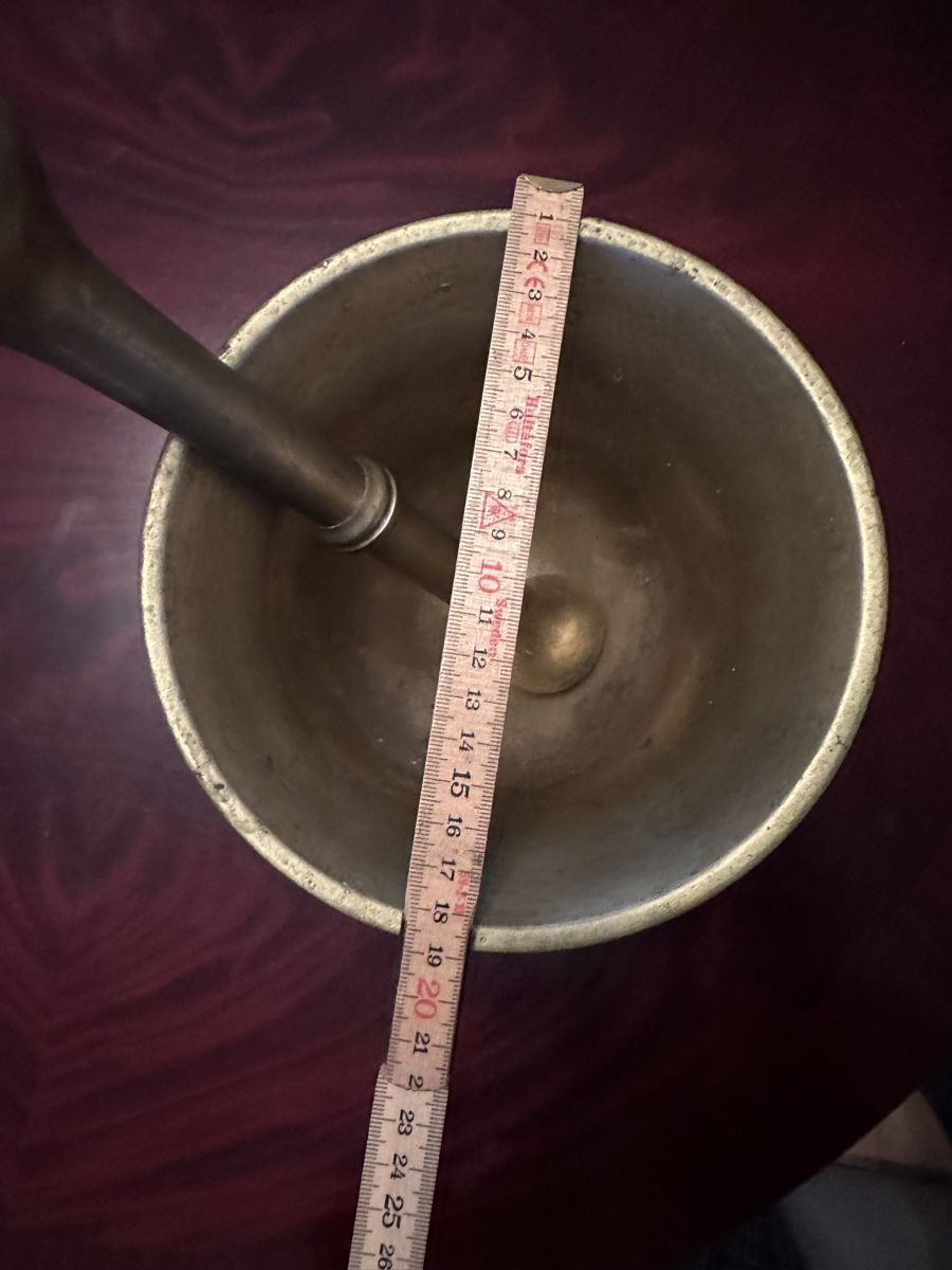Sonstiges für das Kochen & Backen: Vintage Mörser mit Pistill. – Gebraucht aus Bützberg von Chisco 6