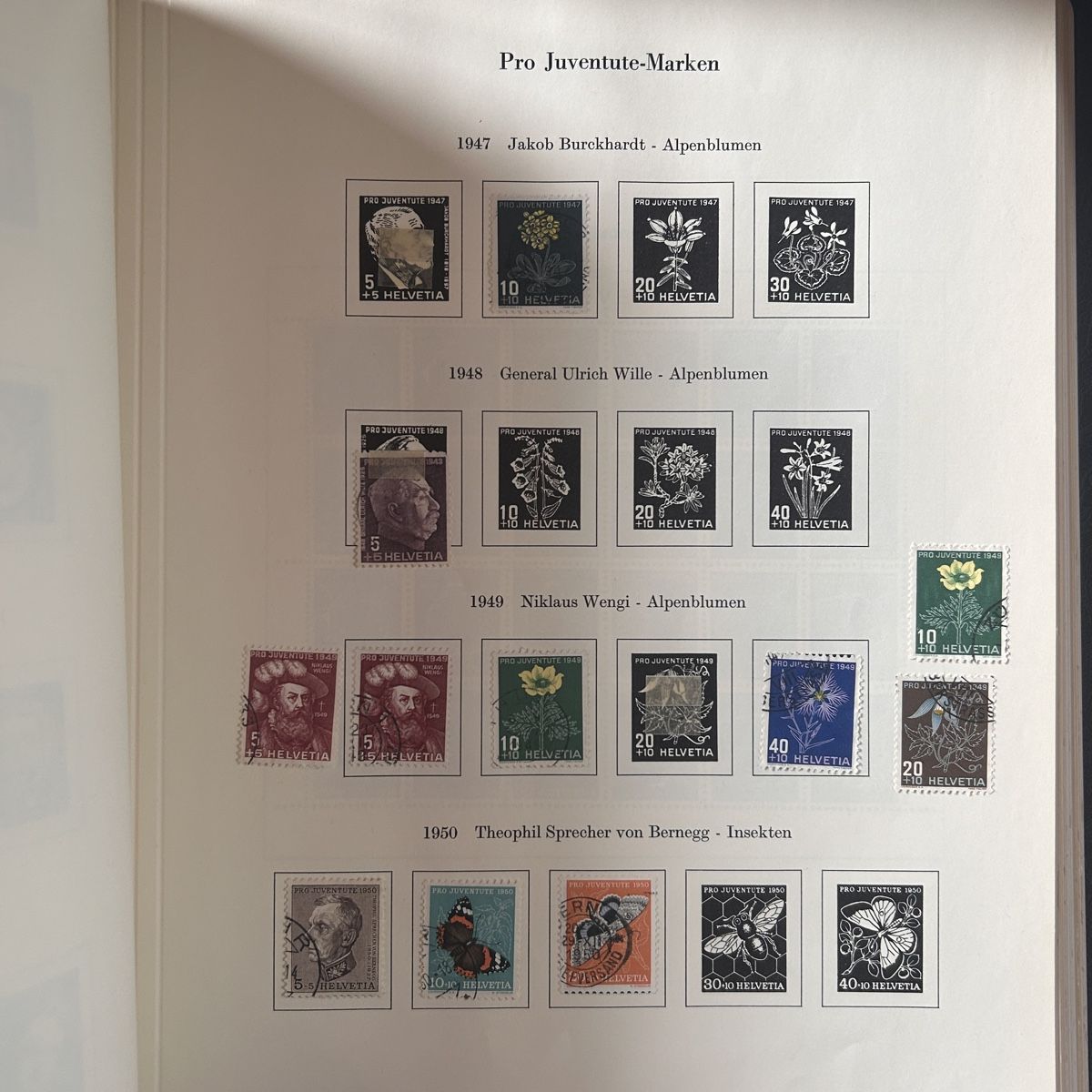 Tutti i francobolli: Alte Schweizer Briefmarken ab 1913 – Usato da Laufen venduto da belleskulptur 9