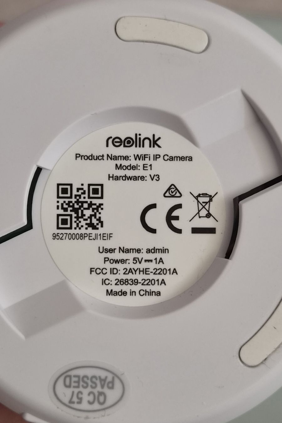 Alarmanlagen: Reolink E1 WiFi IP Camera, neuwertig – Gebraucht aus Gerzensee von Omeisel 2
