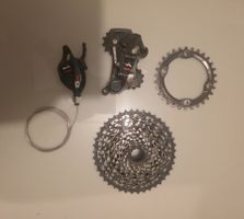 Groupe Sram X0 - Derailleur, cassette, shifter