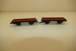Wesa: 2xSBB Flachwagen
