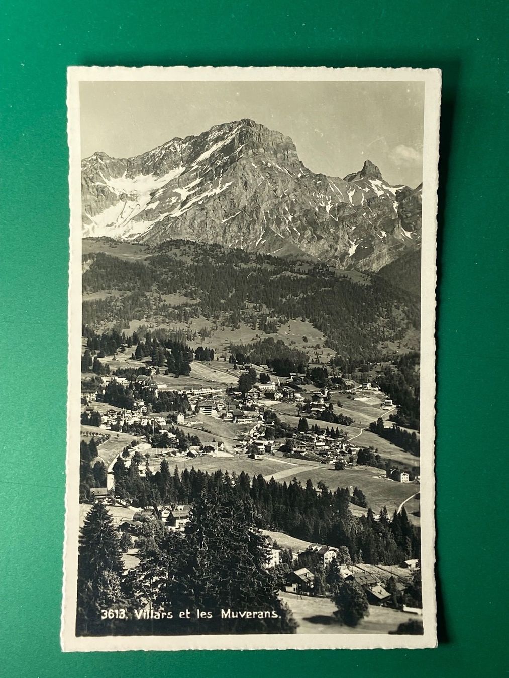 Ansichtskarten: Villars et les Muverans – Gebraucht aus Steg VS von _vinci_