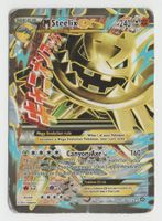 Pokemon M Steelix EX 109/114 Steam Siege Full Art Stahlos EN