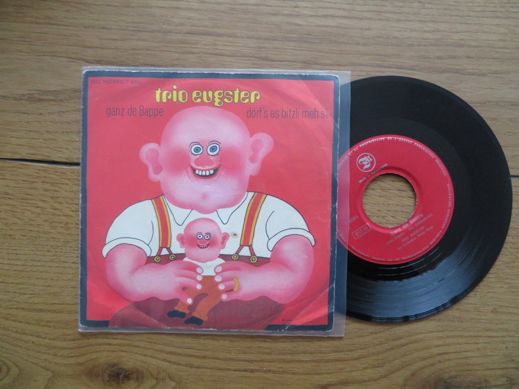 Dischi in vinile: Trio Eugster Vinyl Single "Ganz de Bappe" – Nuovo (secondo la descrizione) da Zürich venduto da max_cp5f
