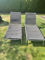2 Edelstahl Sonnenliegen